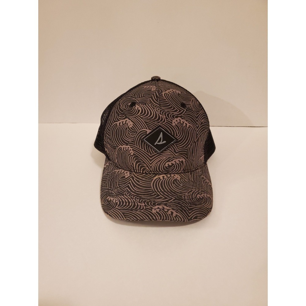 Sperry Ocean Wave‎ Print Snap Back Hat Cap